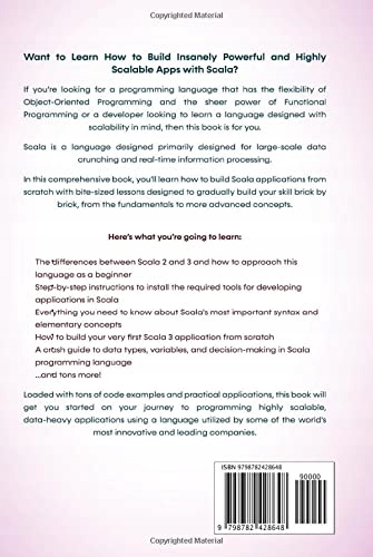 Metzler, Nathan Scala 3 Programming for Beginners: An Introduction to Learn Język publikacji angielski