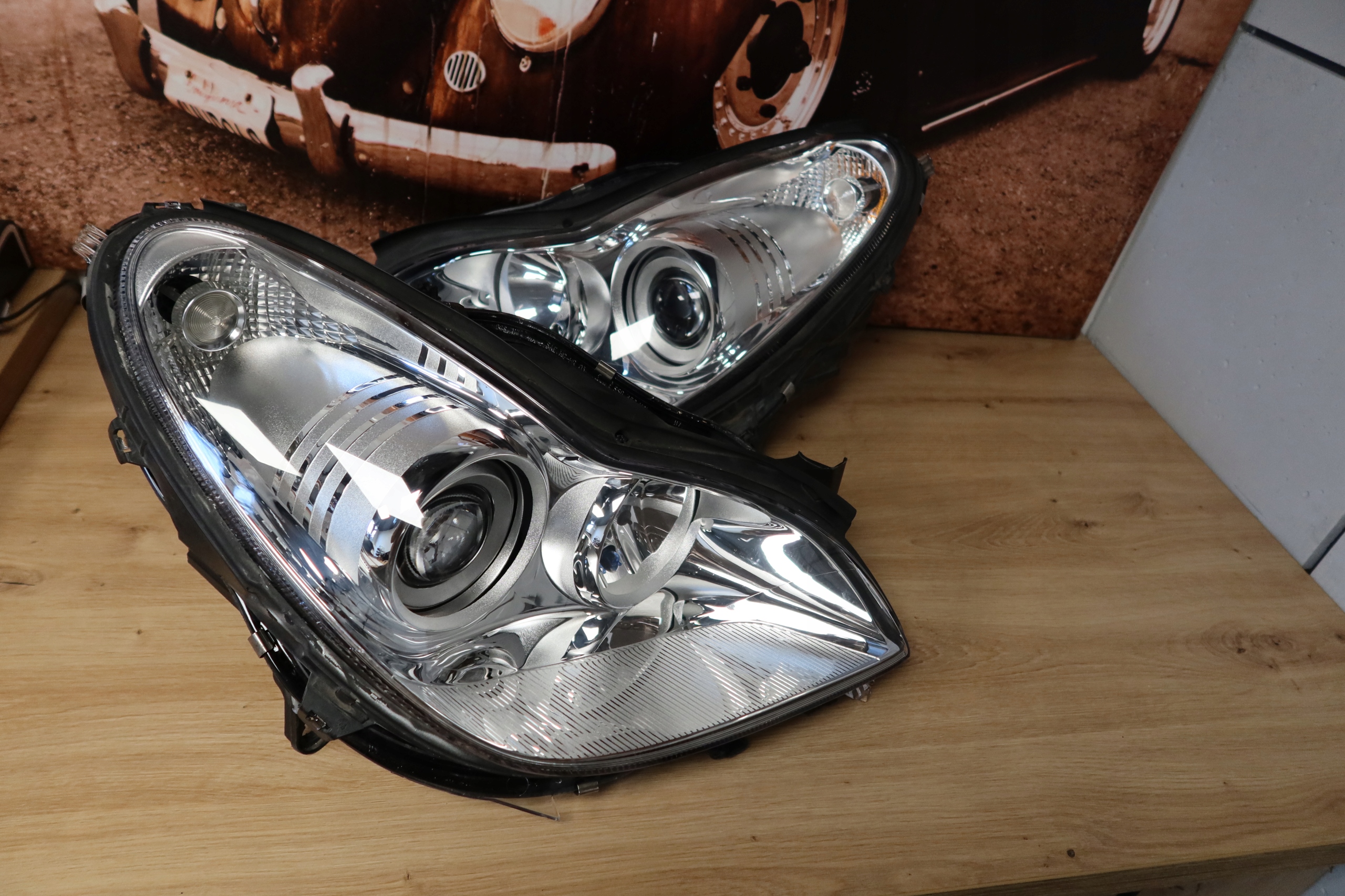 Frontscheinwerfer Mercedes-Benz CLS W218 Bi-Xenon Links Scheinwerfer Headlight - Thumbnail 1