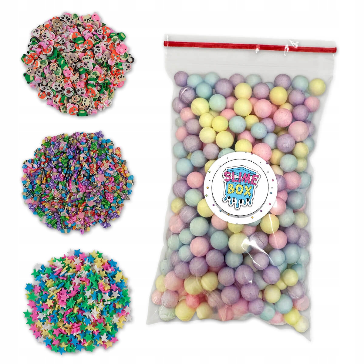 Zestaw do robienia slime SWEET SHAKE SLIME | Slime Box, Slime DIY, Okazja Marka Slimebox