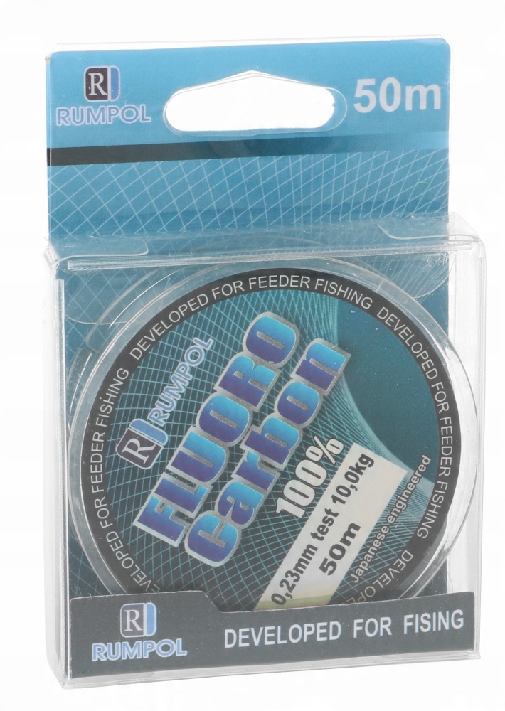 

Żyłka 50m Fluorocarbon 0,23mm 10kg Feeder
