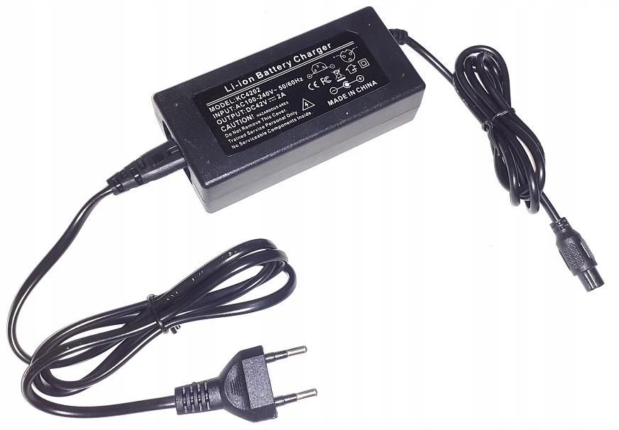 

Ładowarka Akumulatora Roweru Elektrycznego 42V 2A