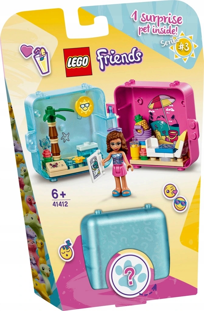 

Lego 41412 Friends Letnia kostka do zabawy Olivii