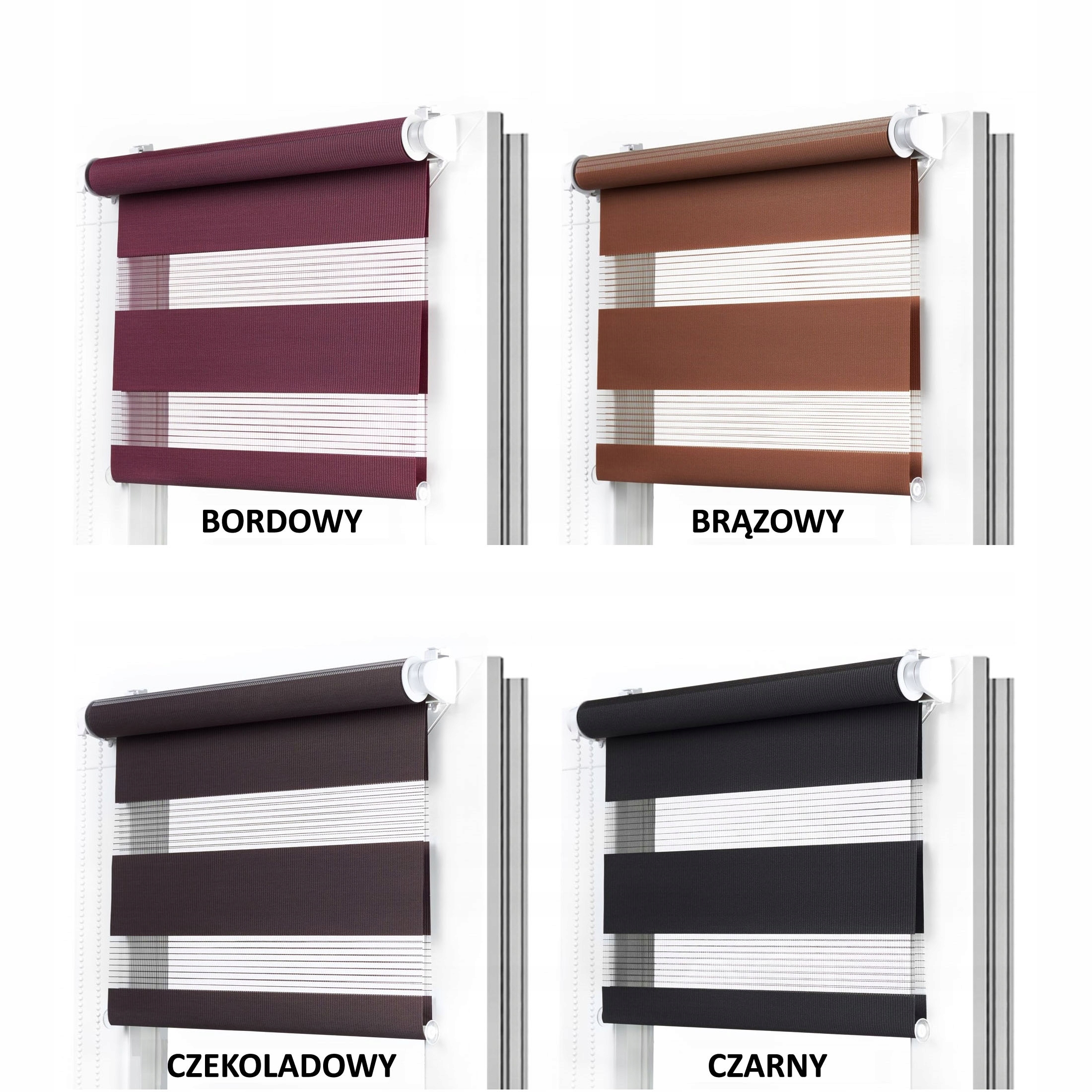 Roleta na wymiar z żyłką NAJPOPULARNIEJSZE KOLORY Marka LiderWnetrz