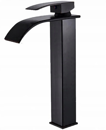 

Kran Bateria Umywalkowa Nablatowa Czarny Mat v8PRO