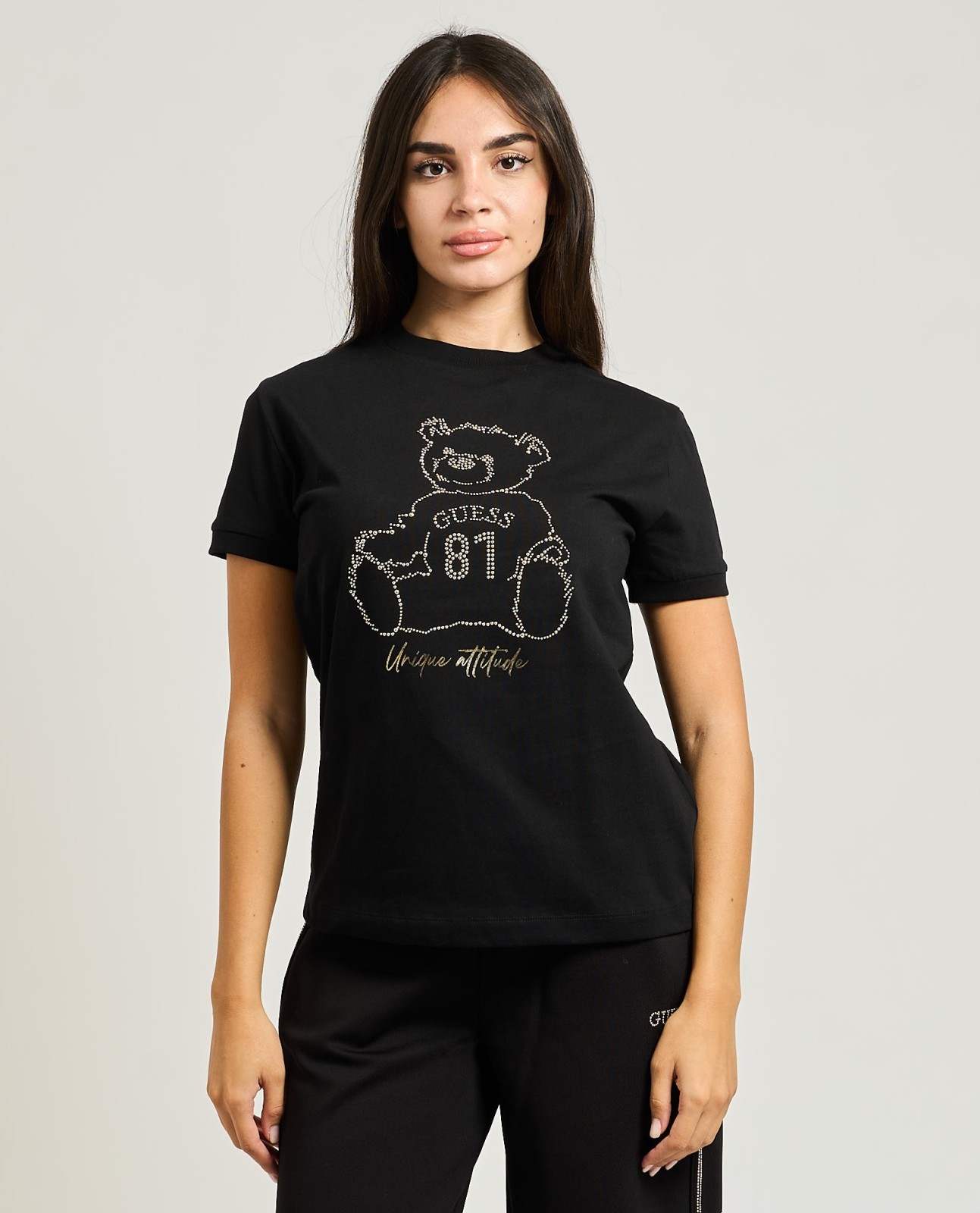 Dámské triko Guess unique attitude ss t-shirt