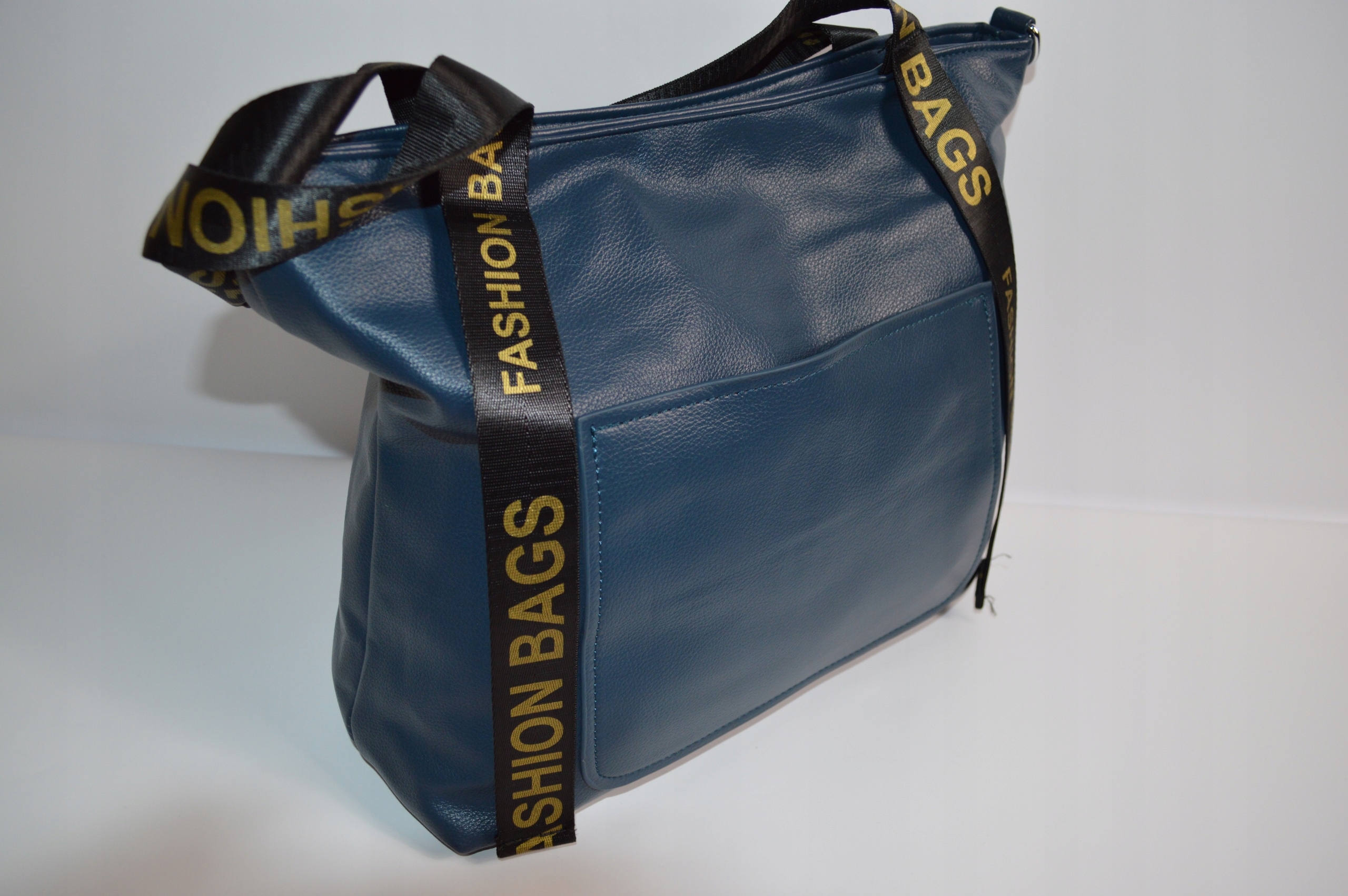 ELEGANCKA DUŻA TOREBKA DAMSKA WOREK SHOOPER BAG Wzór dominujący bez wzoru