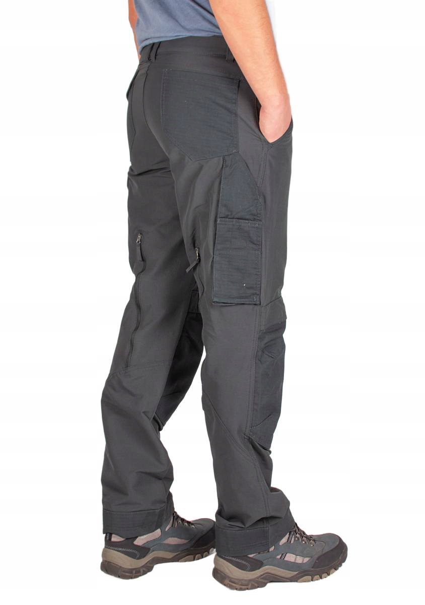 spodnie TREKKINGOWE męskie TURYSTYCZNE wielofunkcyjne M 50 FIRI Kolor zielony