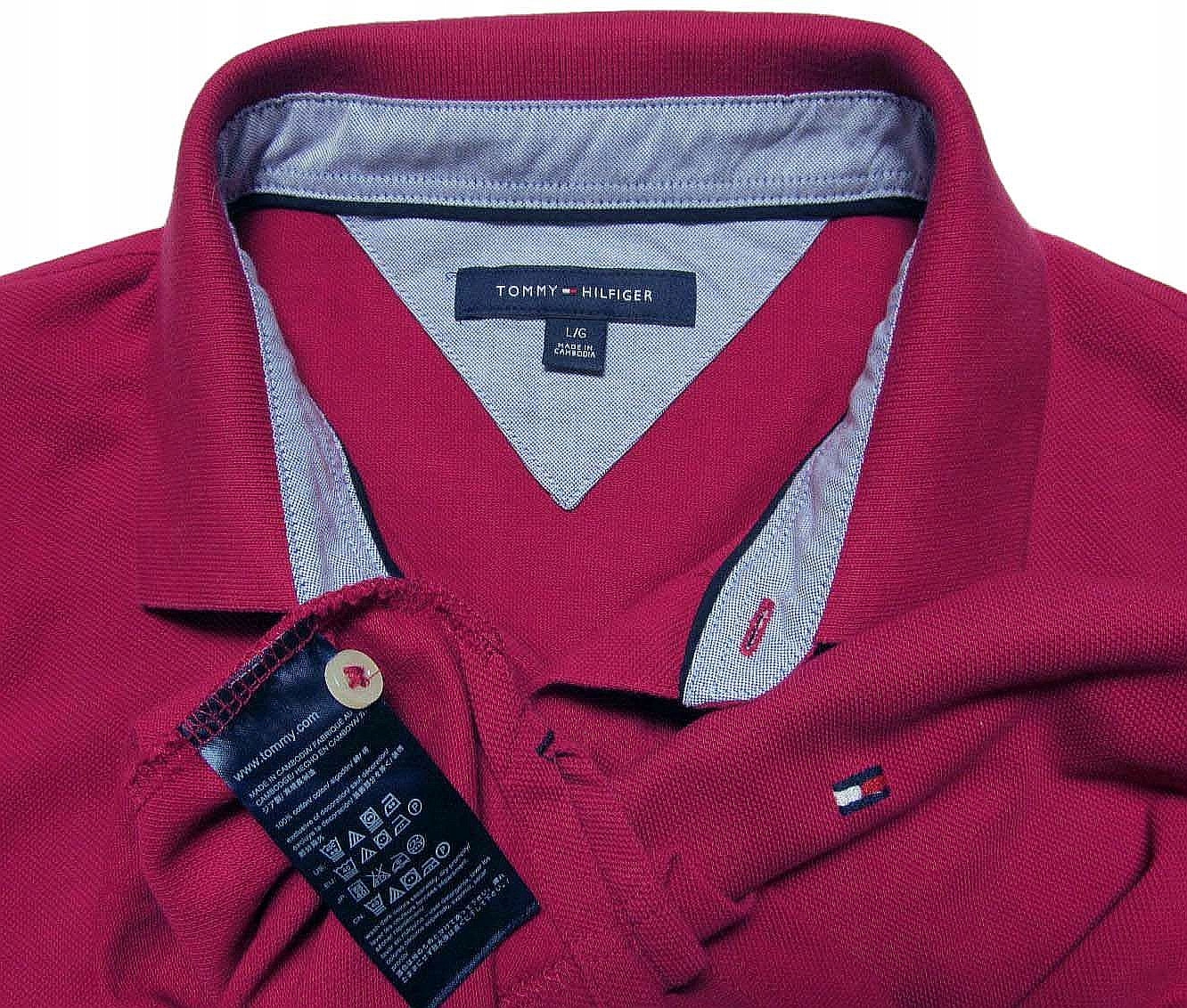 Tommy HILFIGER _ classic polo _ original _ koszulka XL Rozmiar XL