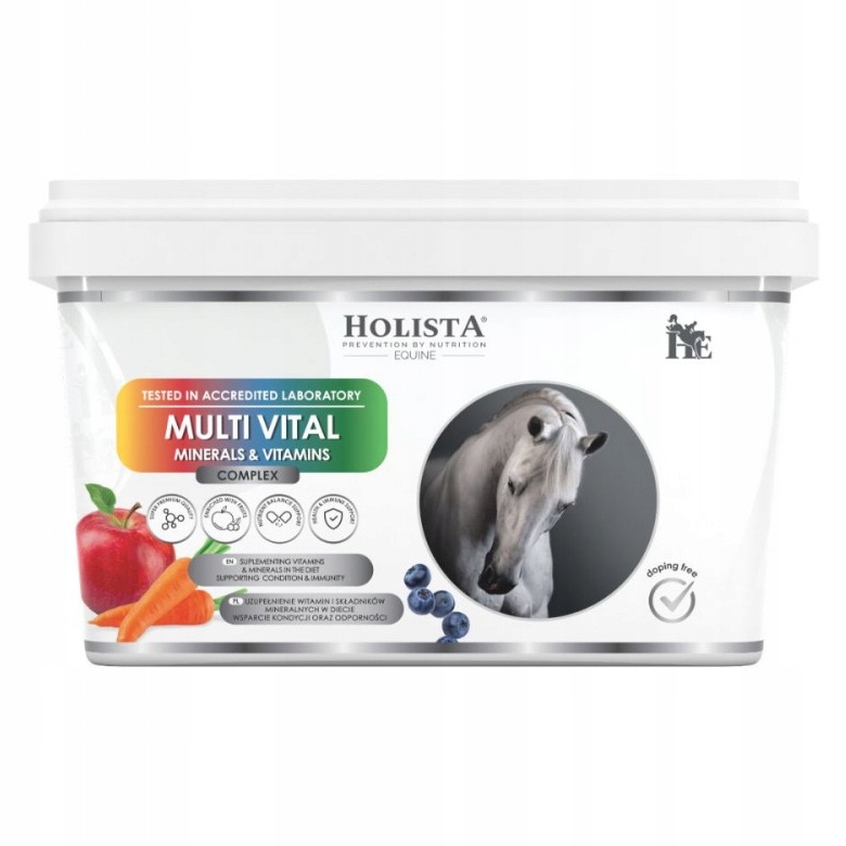 Witaminy i minerały dla koni 3500 g Multi Vital Holista Equine