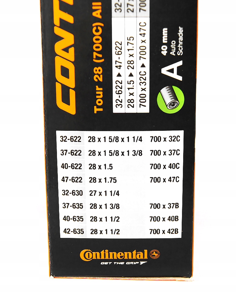 CONTINENTAL DĘTKA 28" TOUR 700 x 35C 38C 40C 42C AV 40mm TREKKING CROSS BOX Model Tour 28 auto 40mm 32-622/47-622