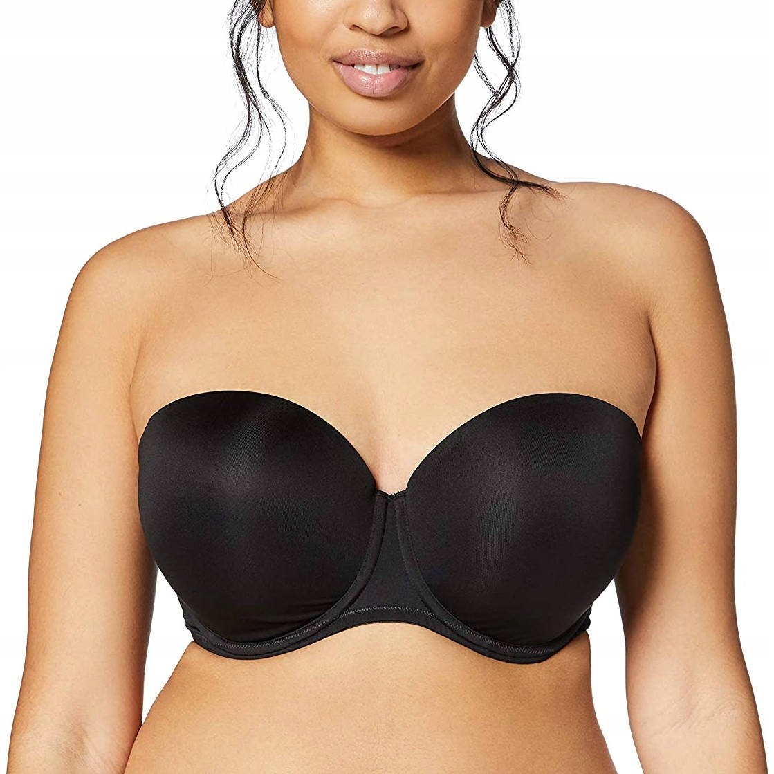 

Biustonosz Stanik Odpinane Ramiączka 70E Czarny