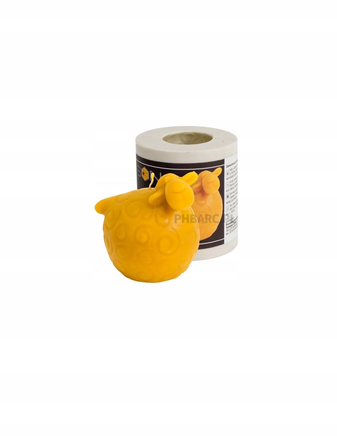 Forma silikonowa do świec- Baran