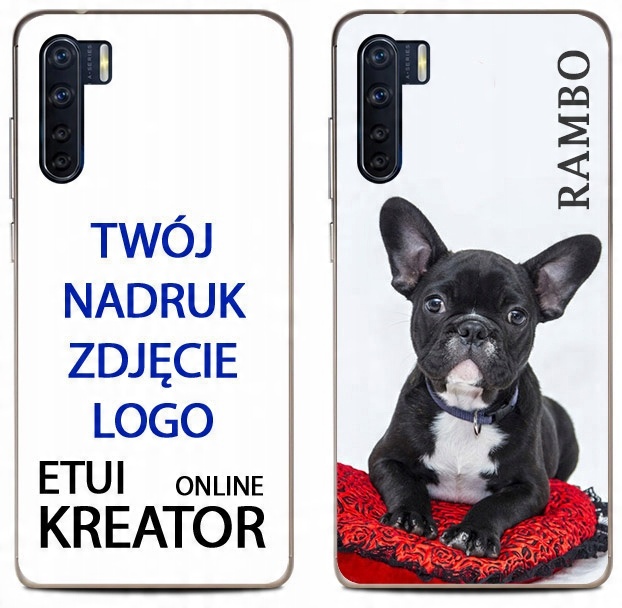 

Etui Silikon Kreator Nadruk Do Oppo A91