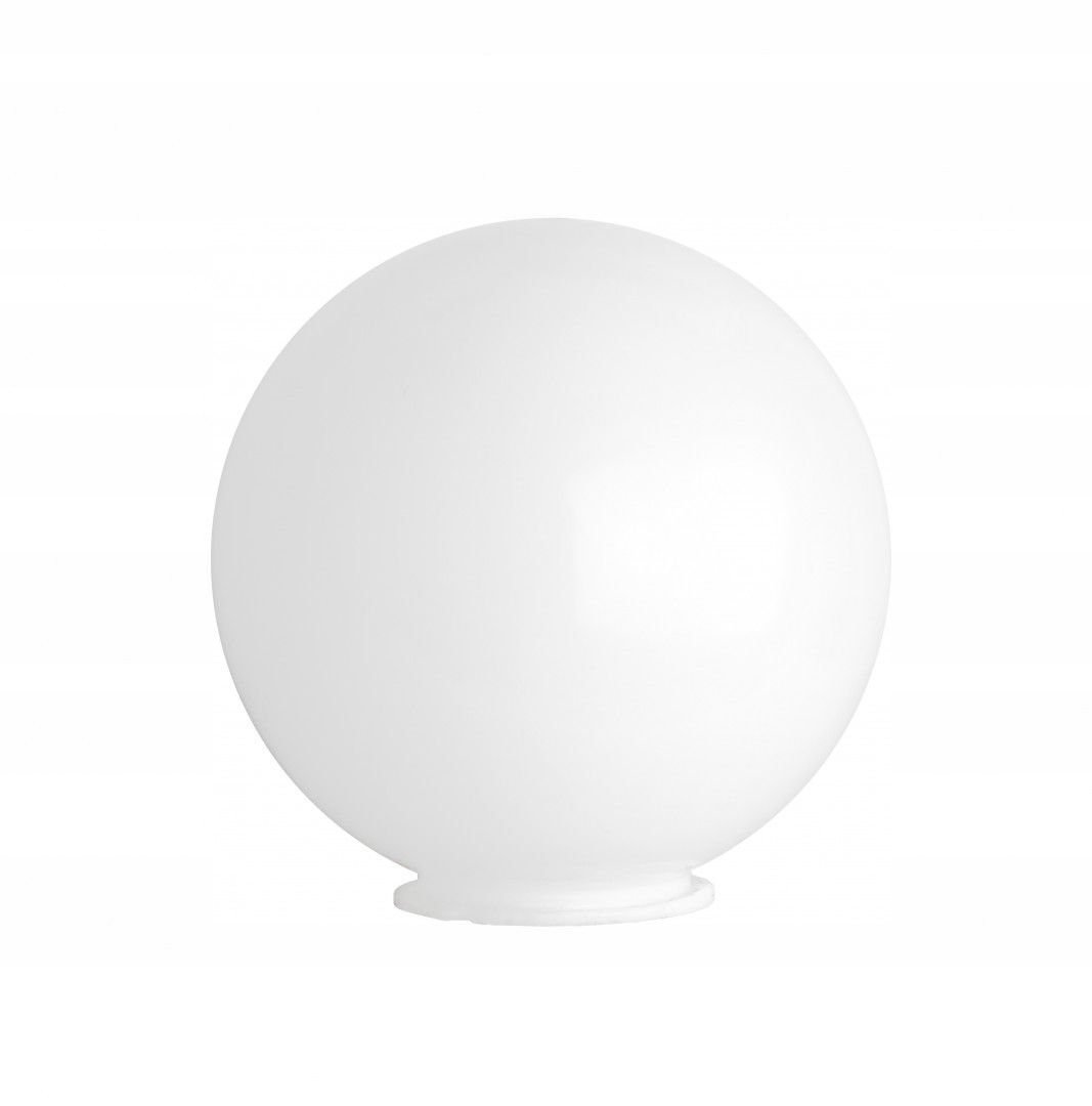 

Klosz do lamp ogrodowych kula mleczny 25cm G-250