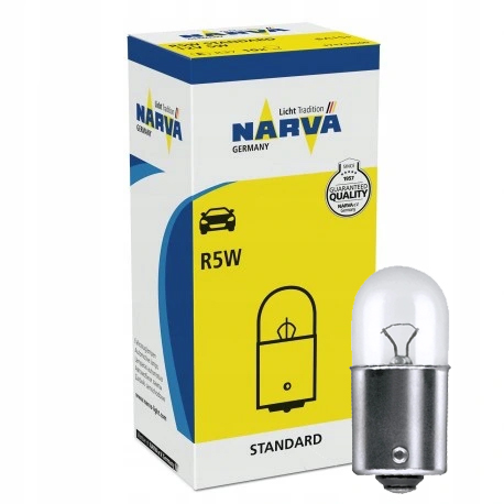 NARVA STANDARD ŻARÓWKA 12V R5W 5W - 1 SZTUKA Numer katalogowy części 17171