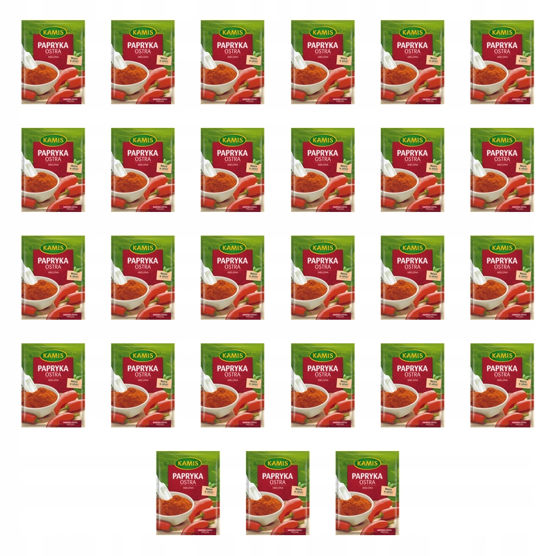 Kamis Paprika Ostrá mletá 16g X27