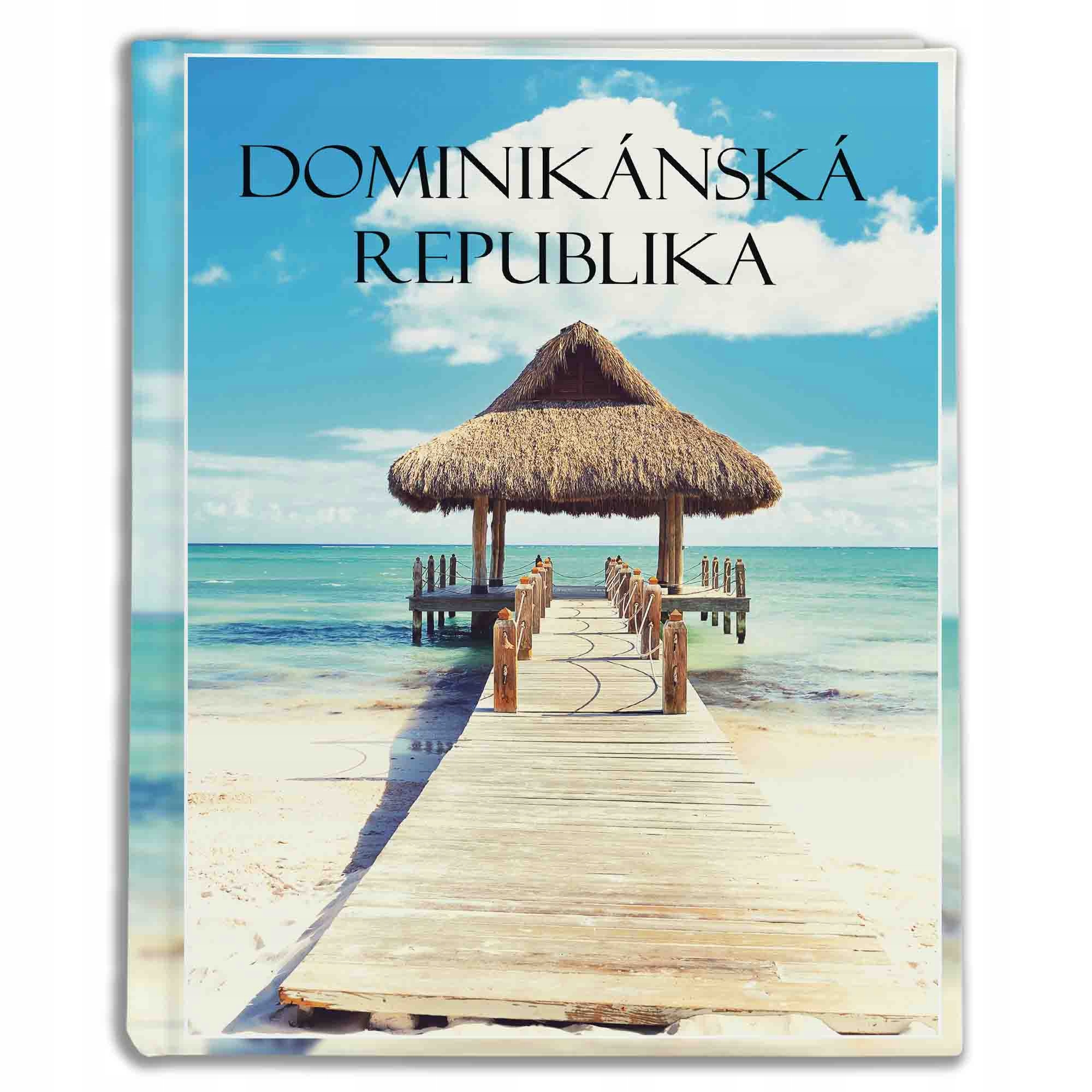Tradiční album na fotografie s 60 černými listy 19,5x26 Dominikánská republika 606(cz)