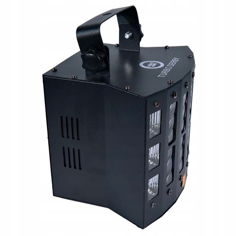 MULTIEFEKT LED REFLEKTOR LIGHT4ME TURBO DERBY + LASER + UV + STROBO + PILOT Marka Light4Me