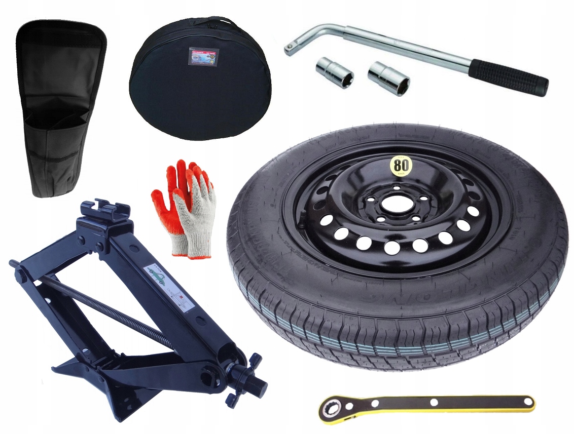 nové Dojezdové Kolo 135/90 R16 Renault Captur II Set (obal)