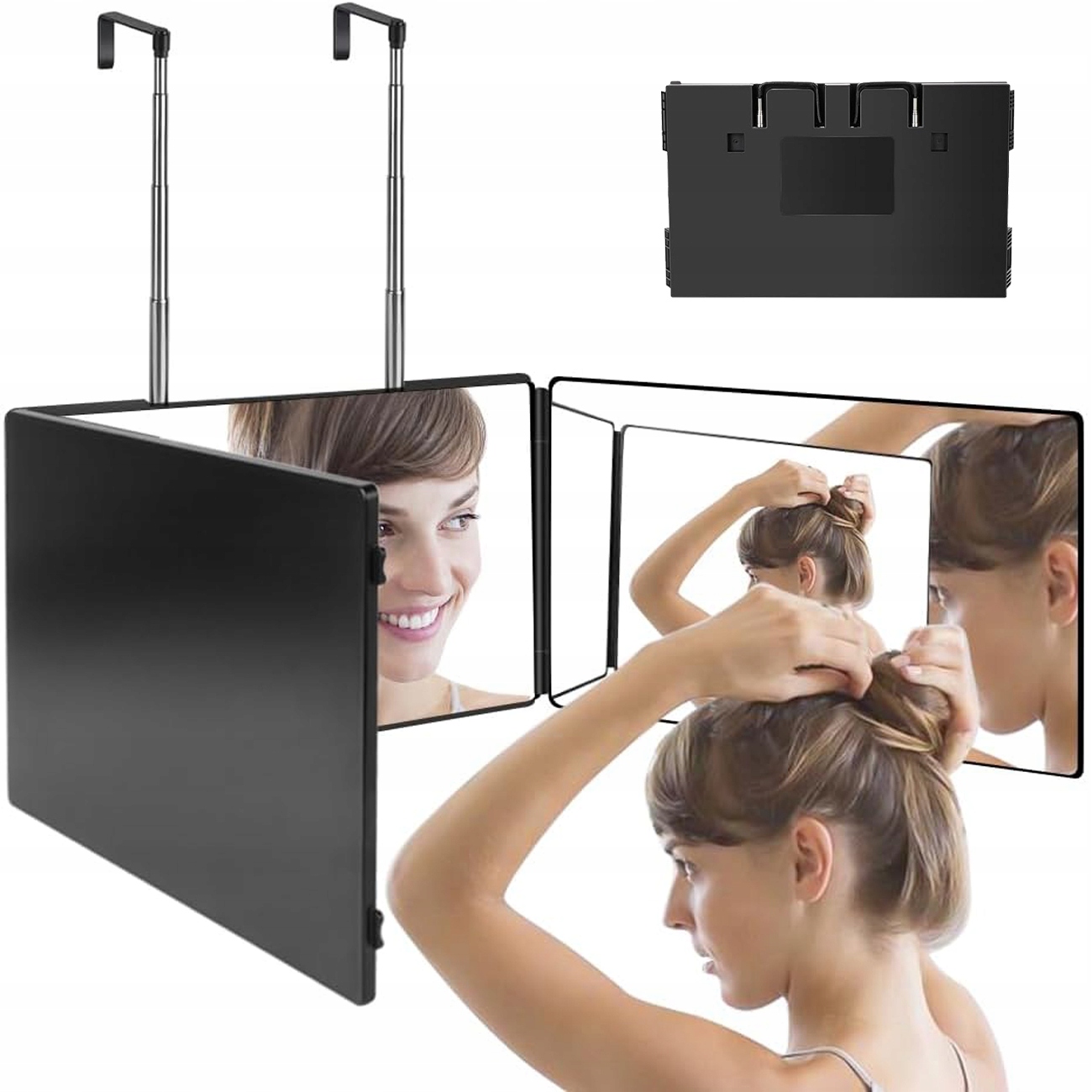 Kosmetické Podsvícené Led Zrcadlo Zrcadlo 3-CESTNÉ, Moderní