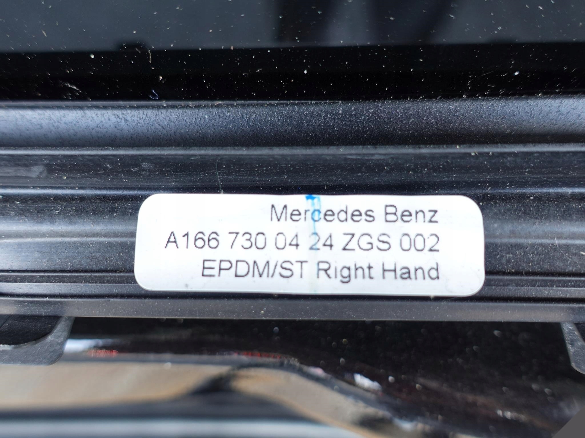 MERCEDES GL GLS X166 12-19 door right complete