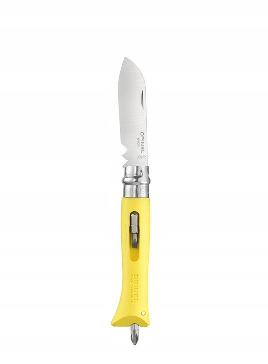 Skládací nůž Opinel č.09 Diy žlutý