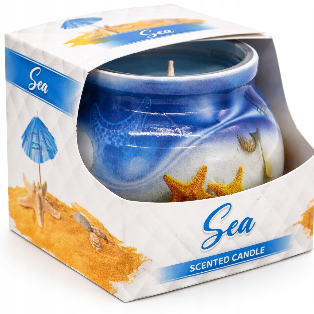 Świeca zapachowa parafinowa Miral 80 g SEA Morze Morski