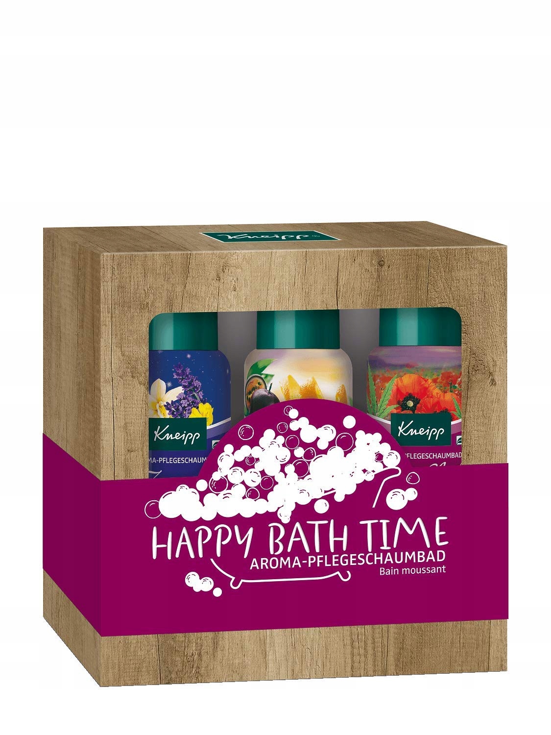Kneipp Sada pěnových olejů do koupele 3 kusy x 100 ml