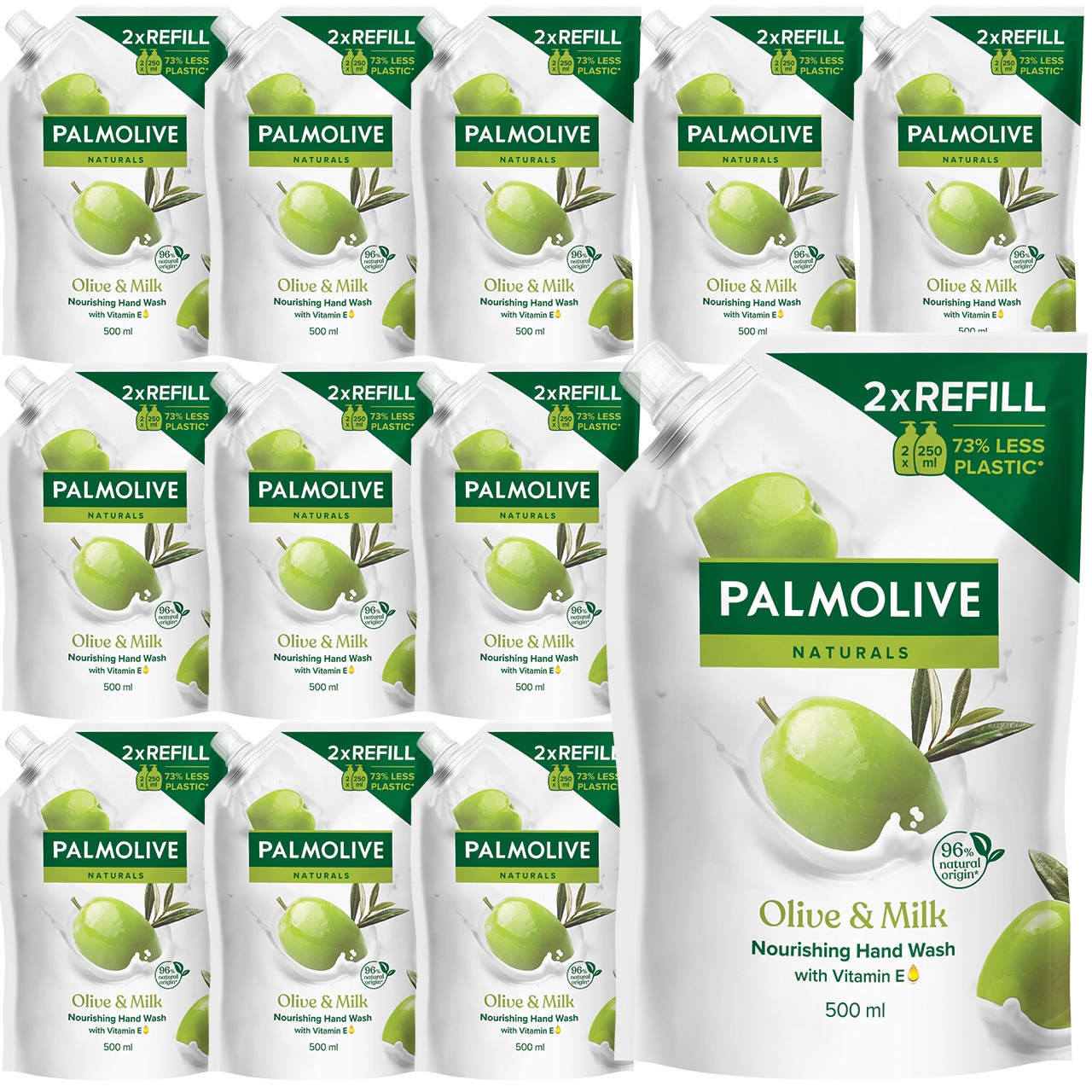 Palmolive mydło w płynie Olive&milk 12x500 ml