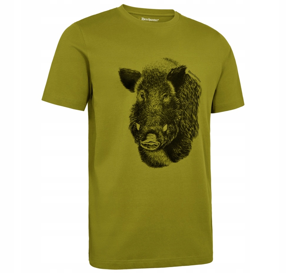 T-shirt Męski Deerhunter Jaxon Wild Moss (336) 8691 M