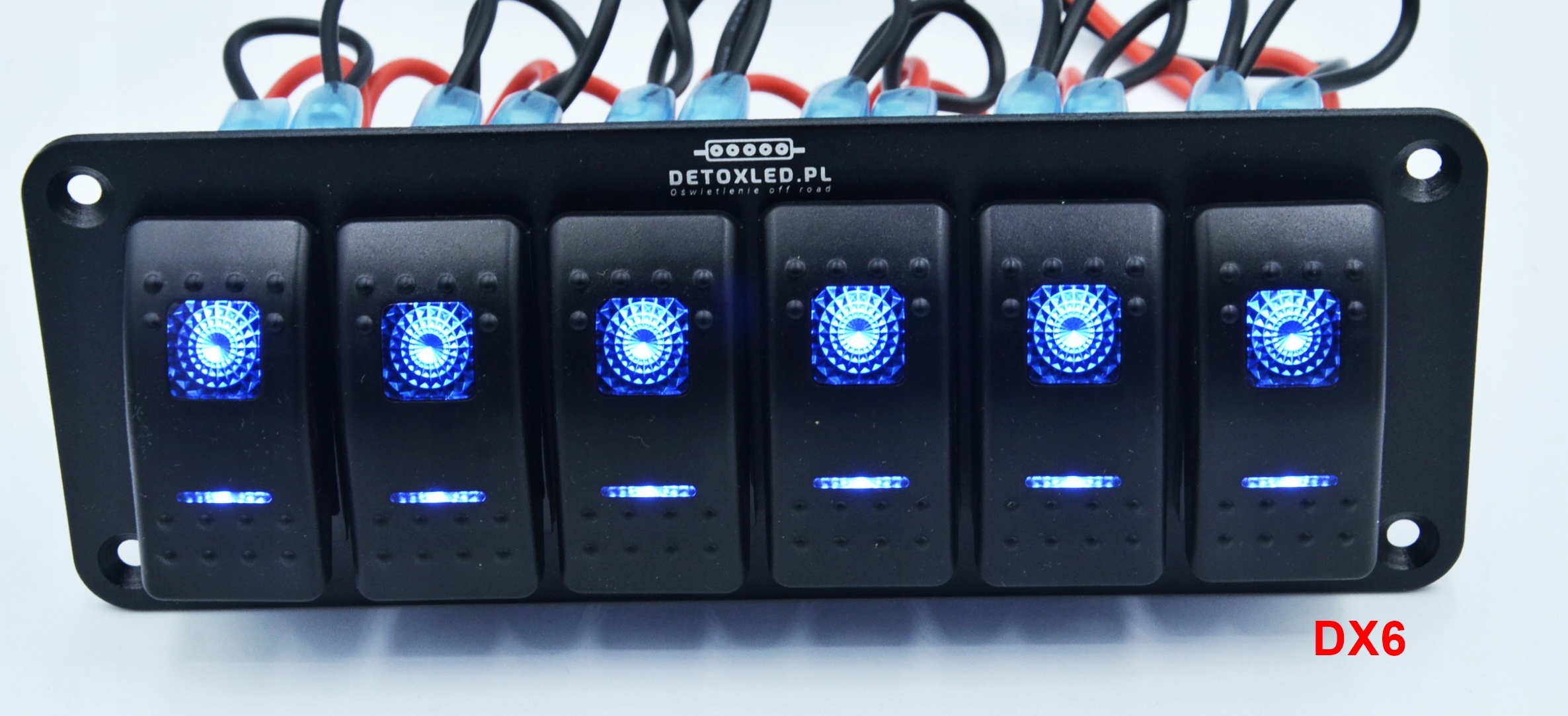 DX6 зеленый переключатель панель