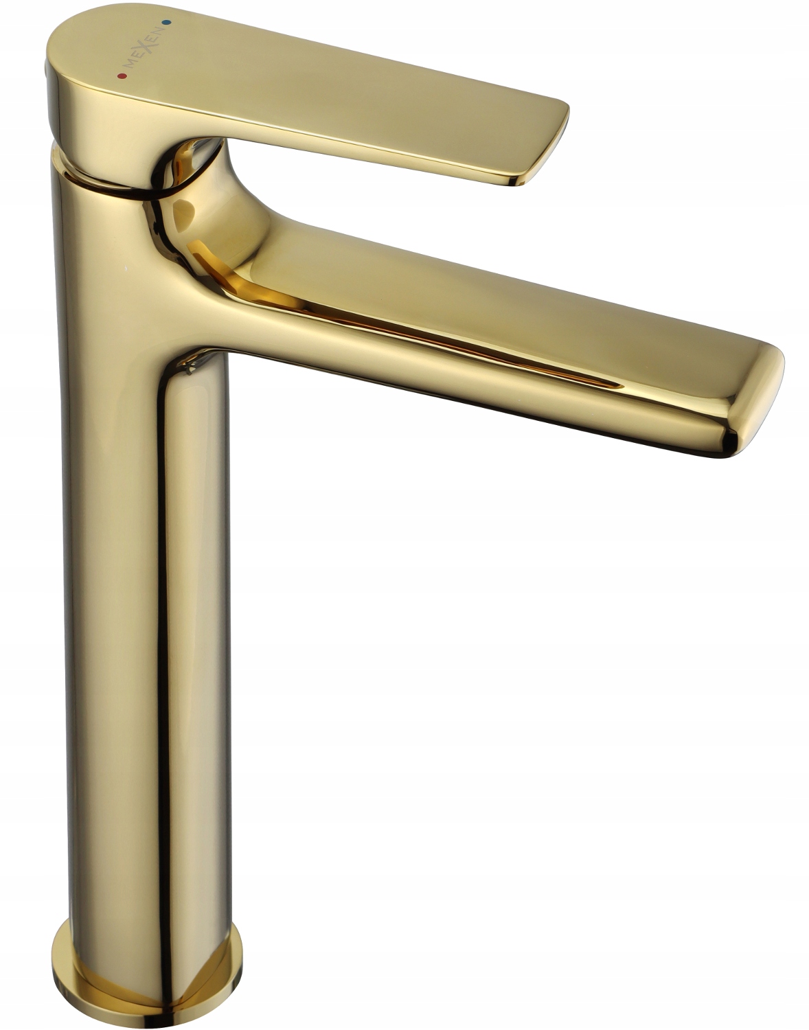 Mexen Lynx Bateria Umywalkowa Wysoka Złota