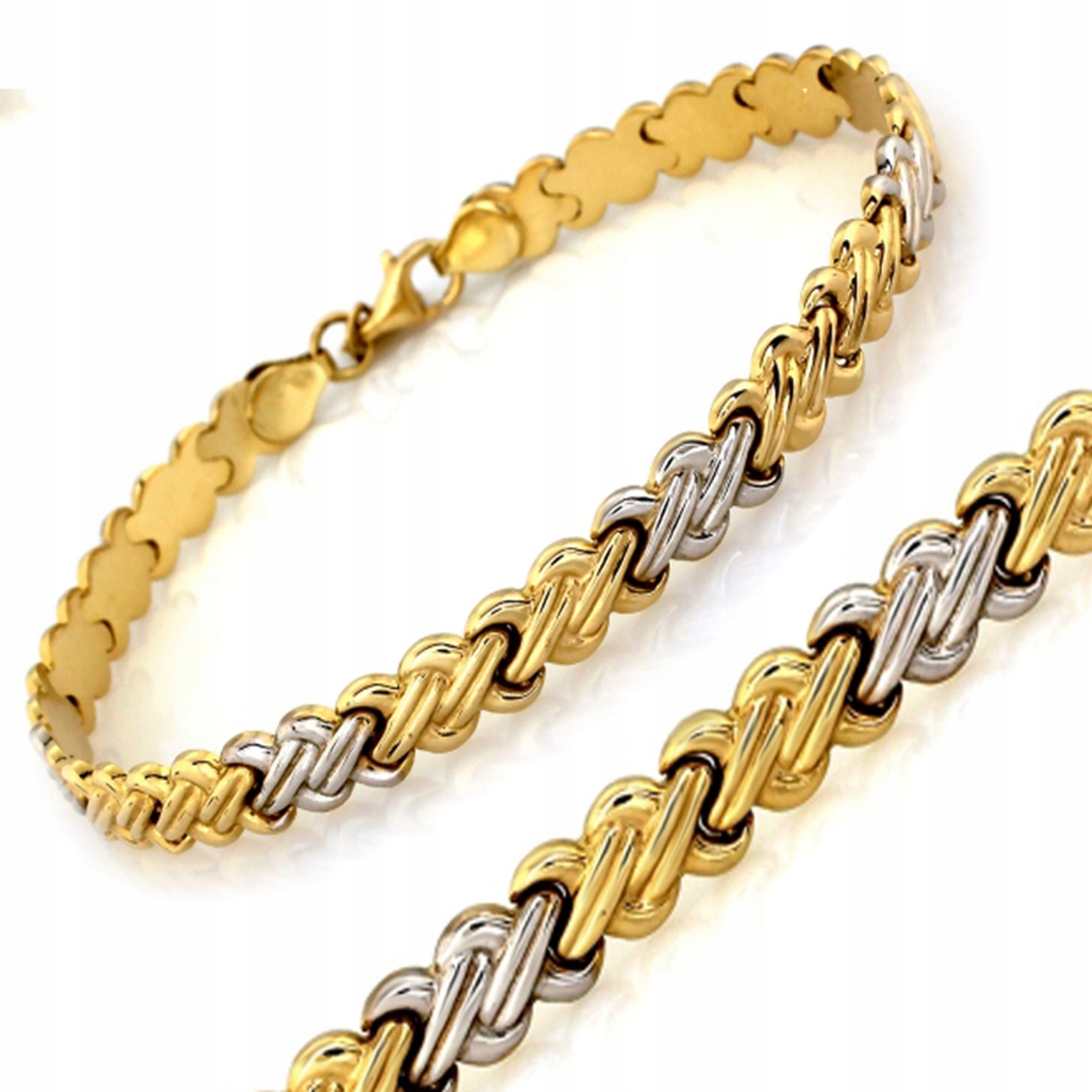 Zlatý Dámský Diamantový Náramek Na Ruku Svatba