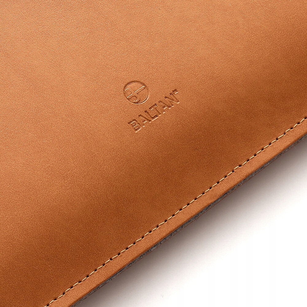 BALTAN Etui skórzane Premium do MacBooka Air 13" M5 brązowe — 8