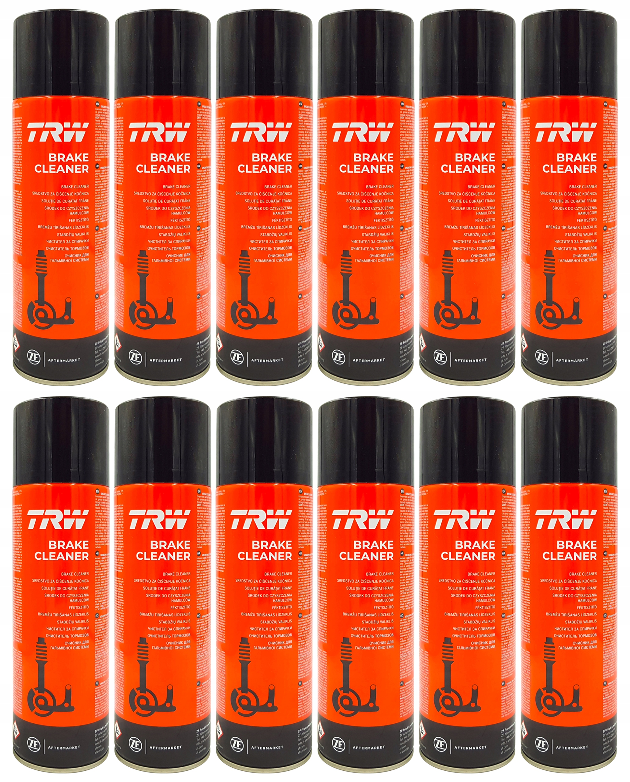 

Trw Odtłuszczacz Zmywacz Do Hamulców 12x 500 ML