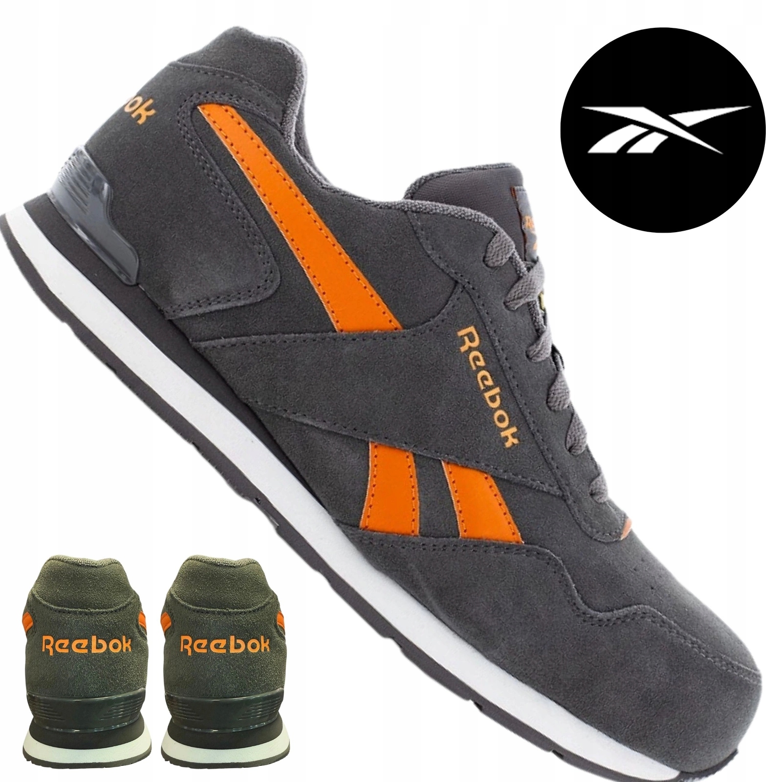 Buty robocze męskie adidasy zamszowe Bhp S1P Reebok IB1091 43
