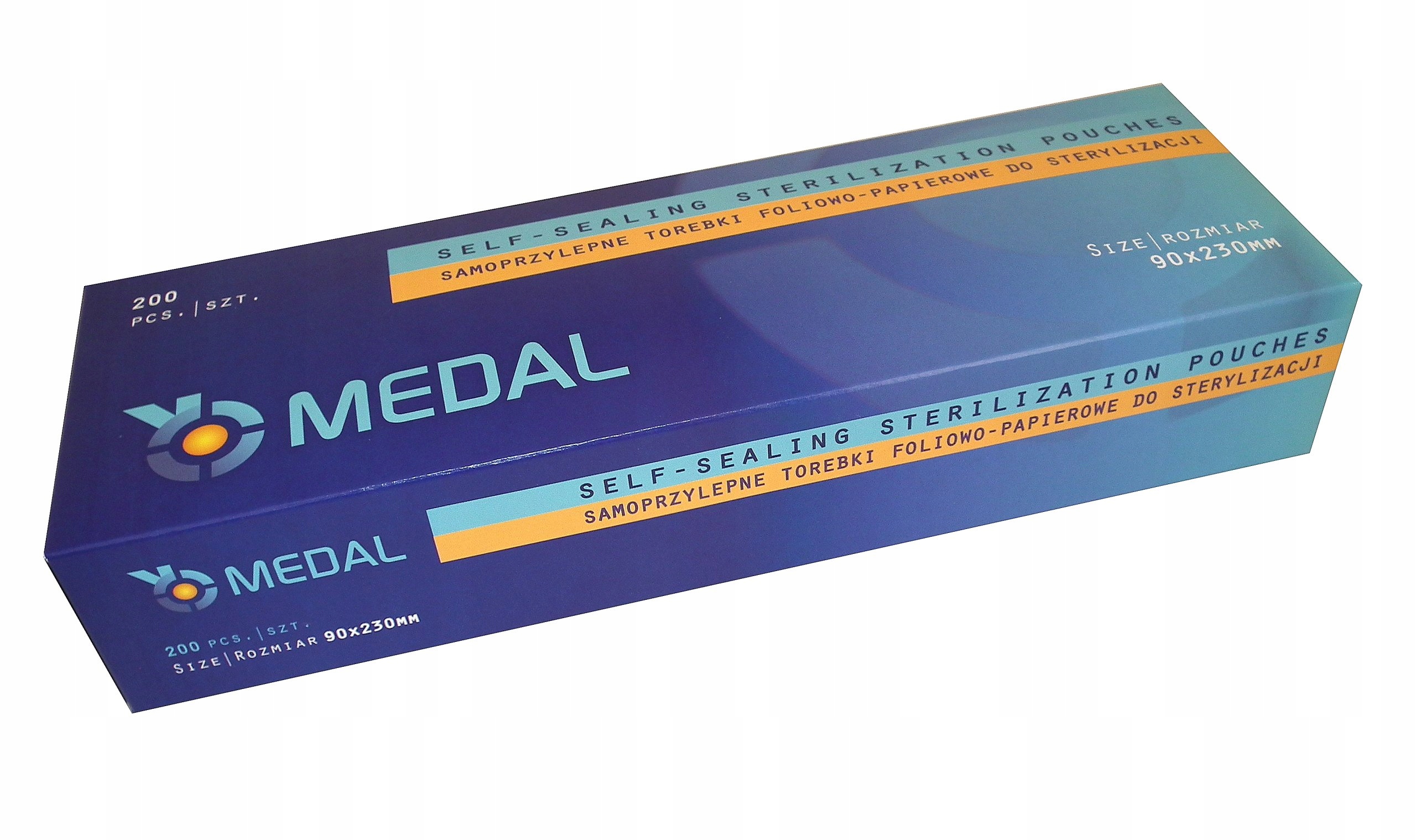 

Torebki Do Sterylizacji 90mmx 230mm Medal 200 szt