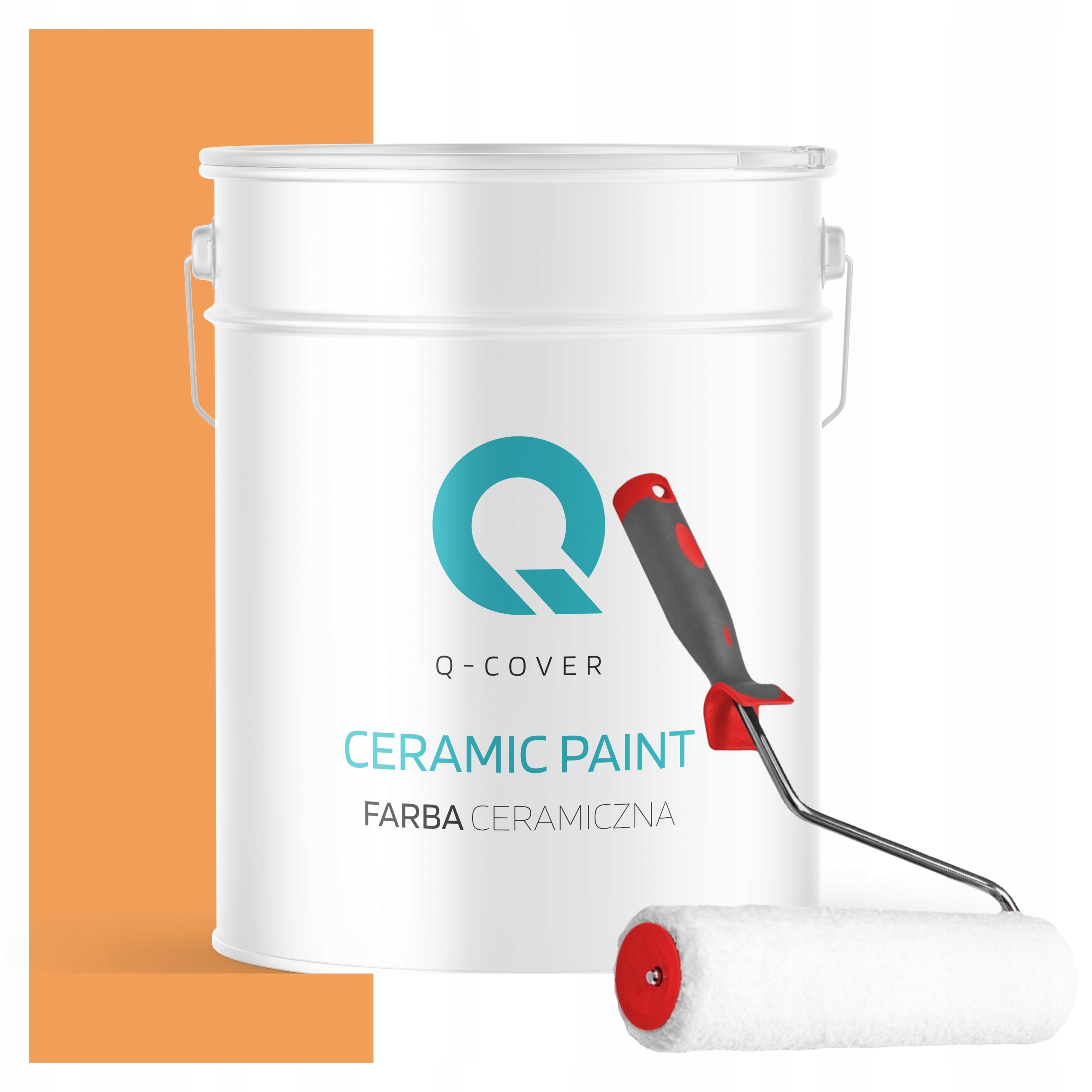 Keramická Farba Na Stenu Oranžová Farba H5944 10L Mat Výrobca Valček