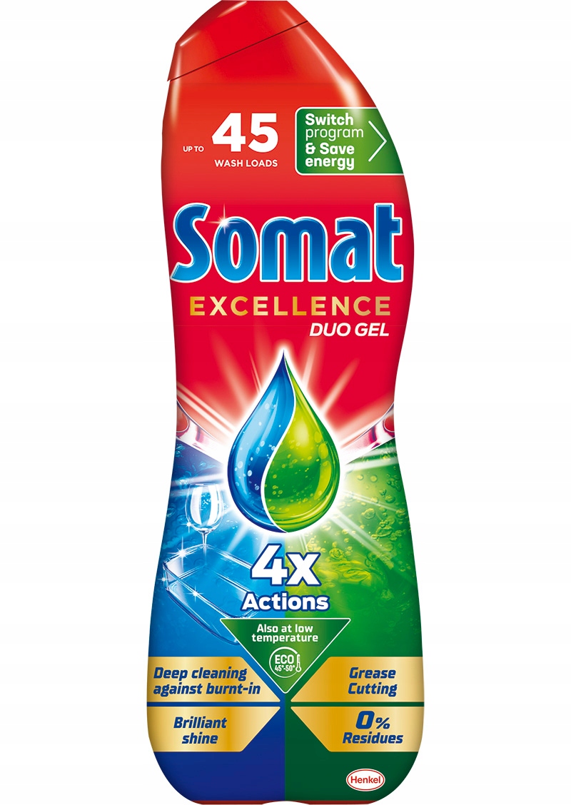 

Żel do zmywarki Somat Pogromca Tłuszczu 810ml