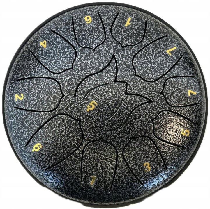 Extreme STEELTONGUE11 tongue drum, barva černá