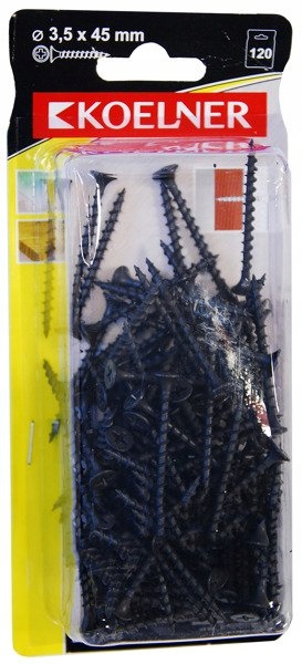 

Wkręt do drewna 3,5x45 mm Koelner 120 sztuk