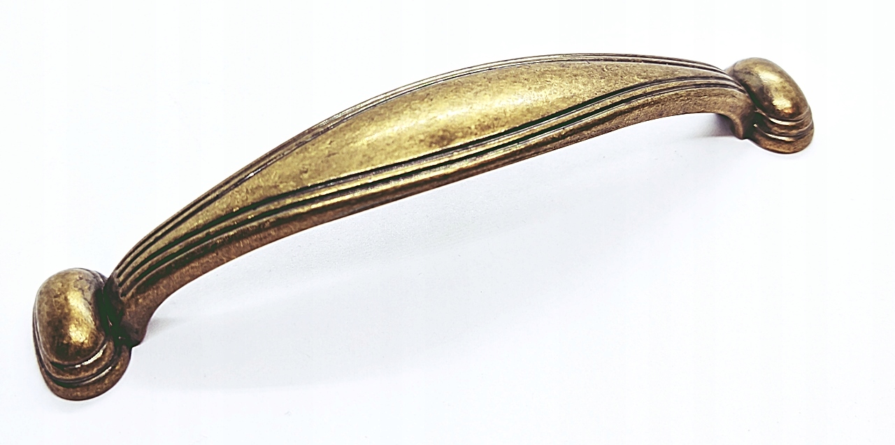 3x UCHWYT MEBLOWY RĄCZKA RETRO VINTAGE STARE ZŁOTO Marka inna