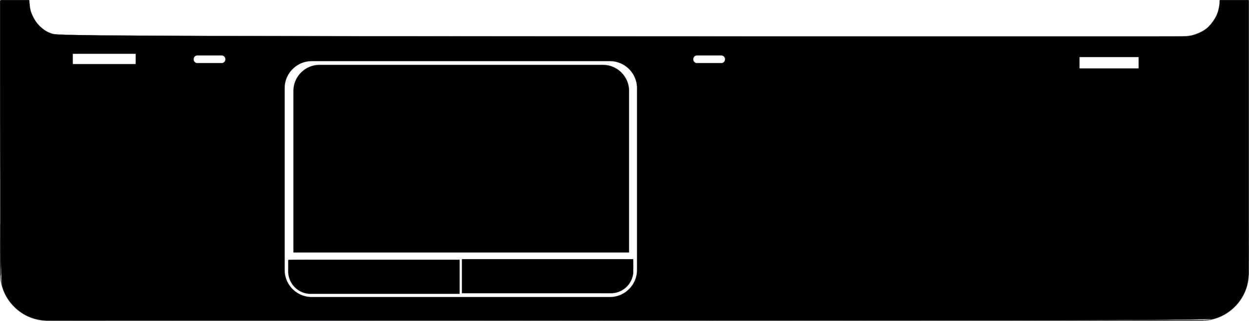 

Hp 650g2 Skin naklejka na palmrest/touchpad
