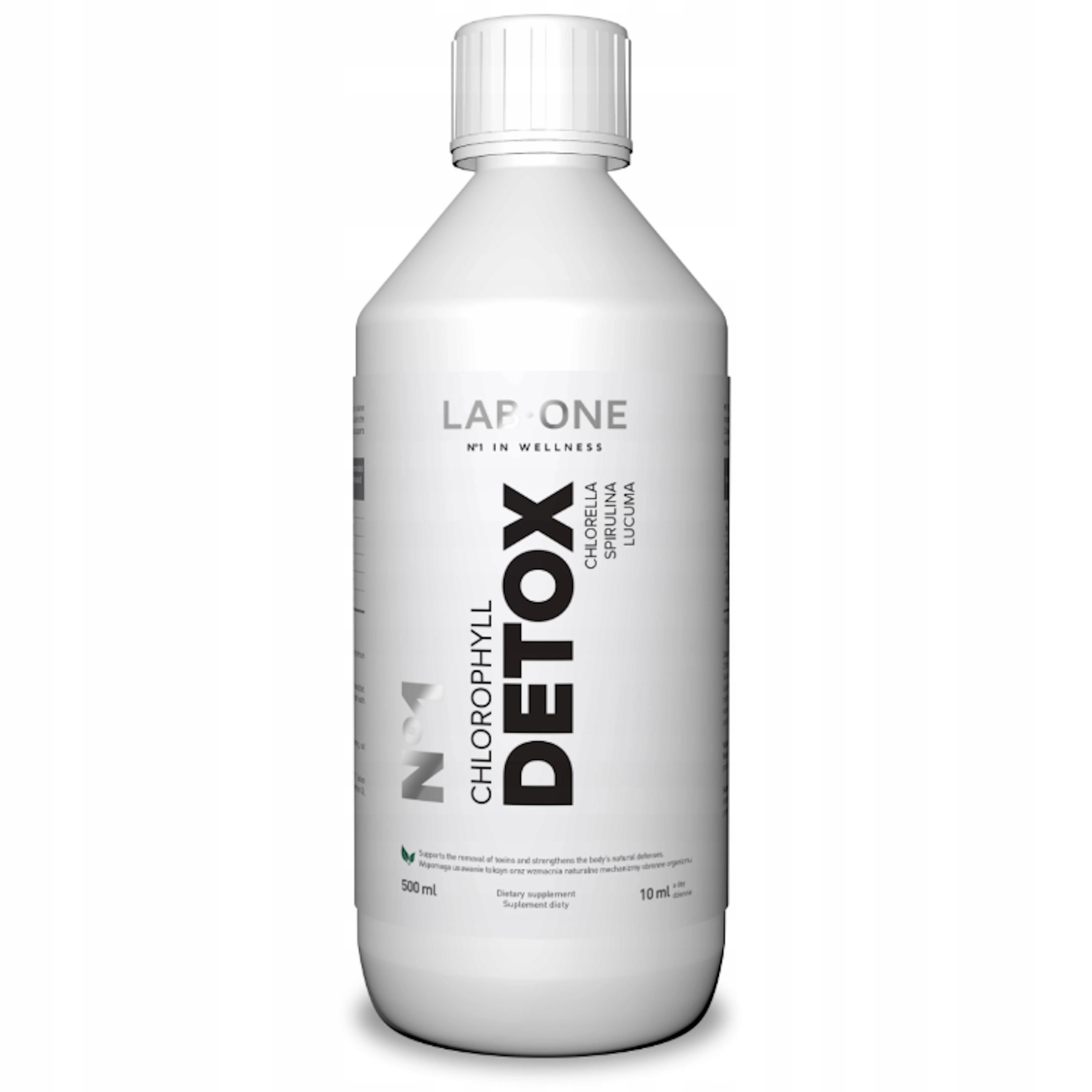 

Lab One Chlorophyll Detox 500 Detoks Oczyszczanie
