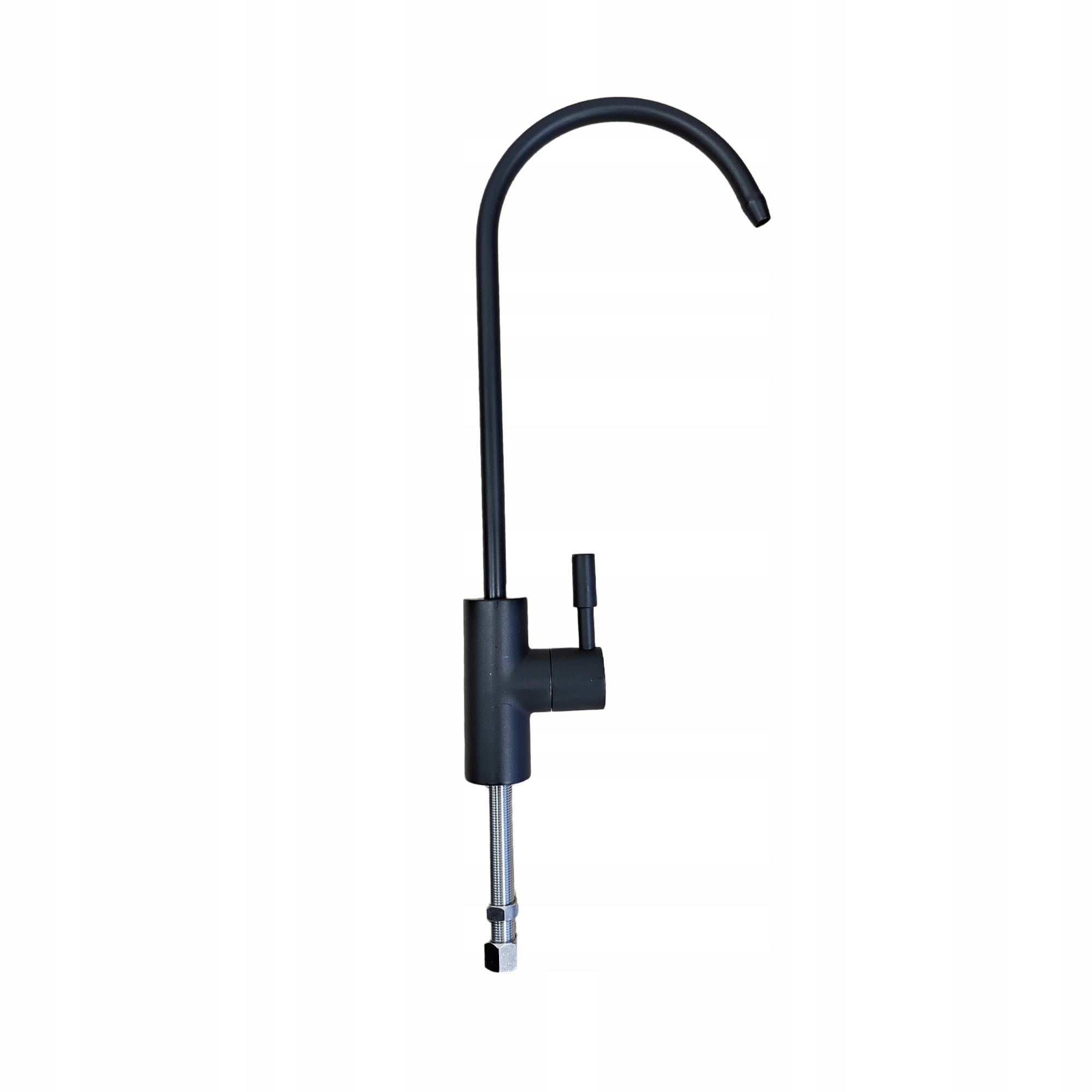 FX01-BKM Wylewka do Ro, Filtrów, Czarny Mat, Zawór Ceramiczny, Czarny Mat