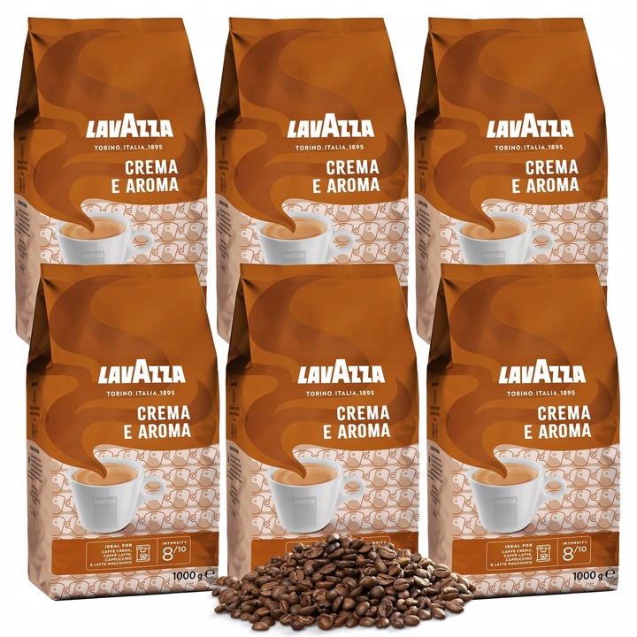 Levně Káva Lavazza Crema e Aroma 6 x 1 kg
