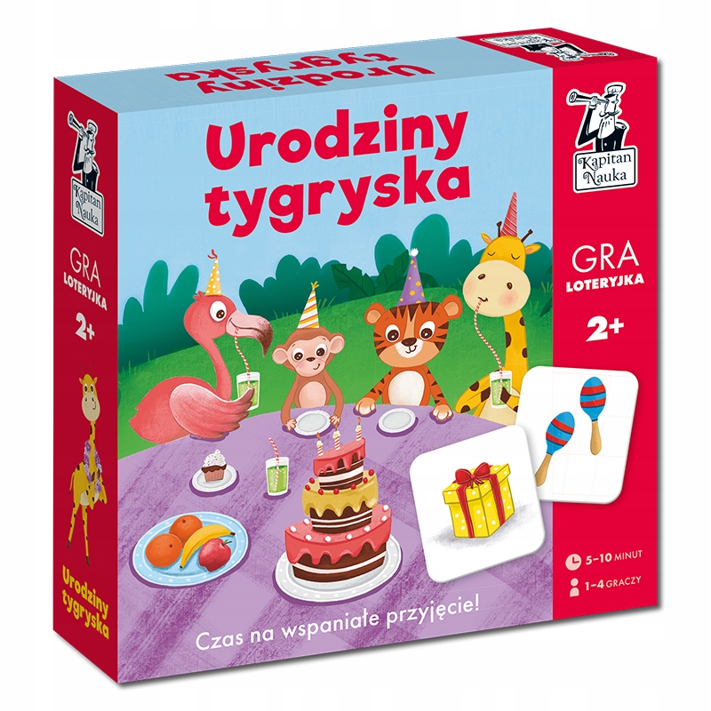 

Kapitan Nauka Gra Urodziny Tygryska 2+