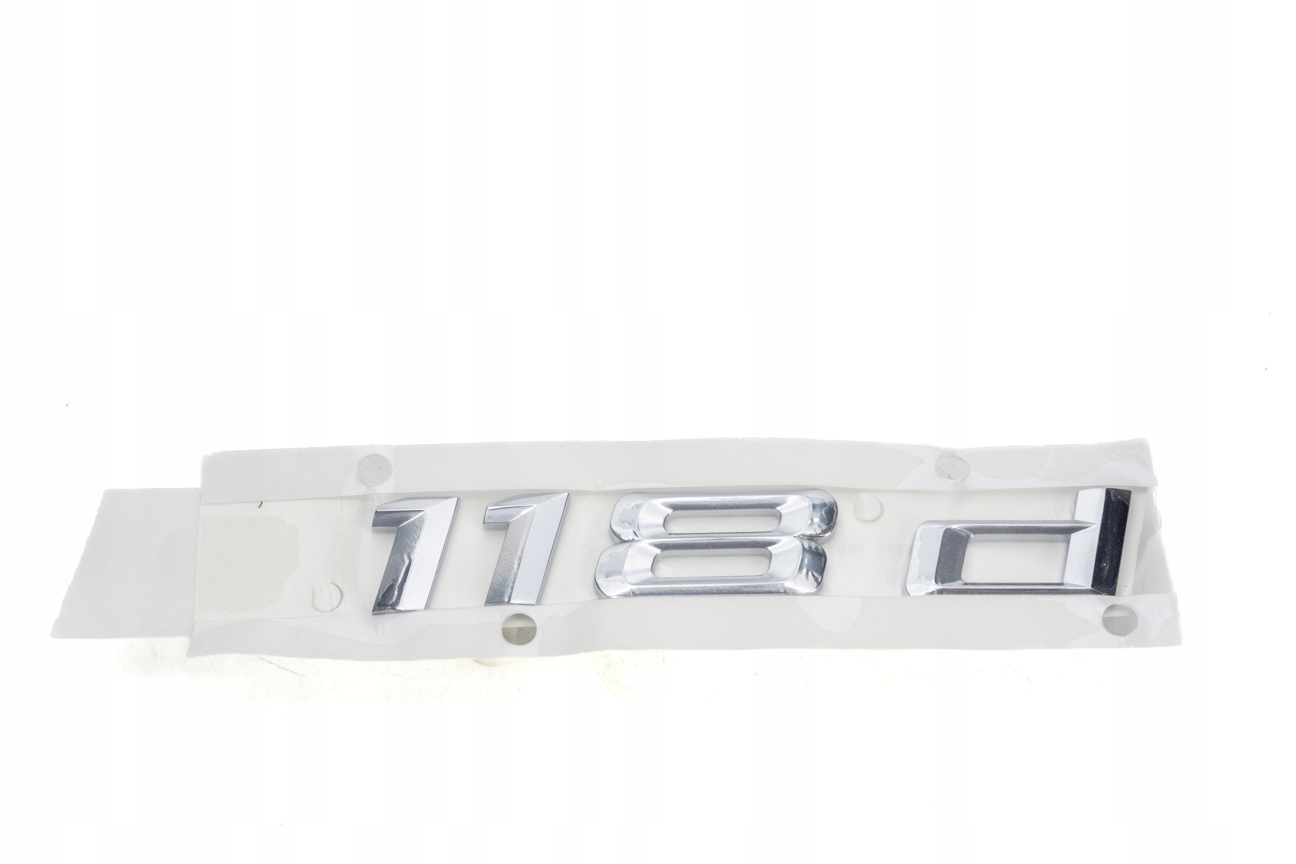 Emblém nápis 118d zadný Bmw E81 E82 E87 F20 F21