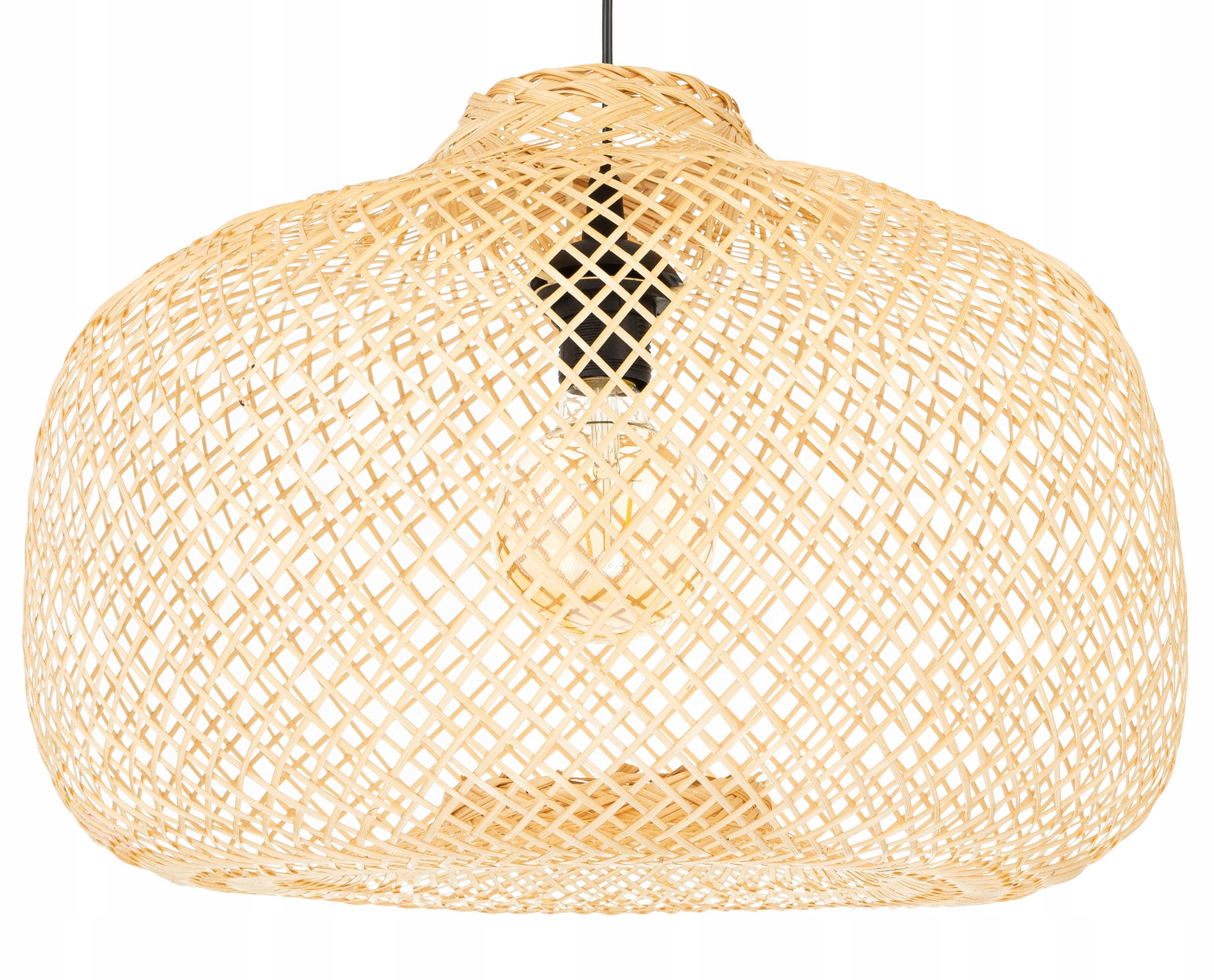 Lampa wisząca Boho Bali bambusowa duża 50cm TH03
