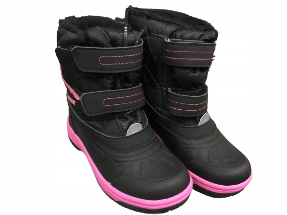 

Śniegowce Young Style r. 31 czarny,różowy